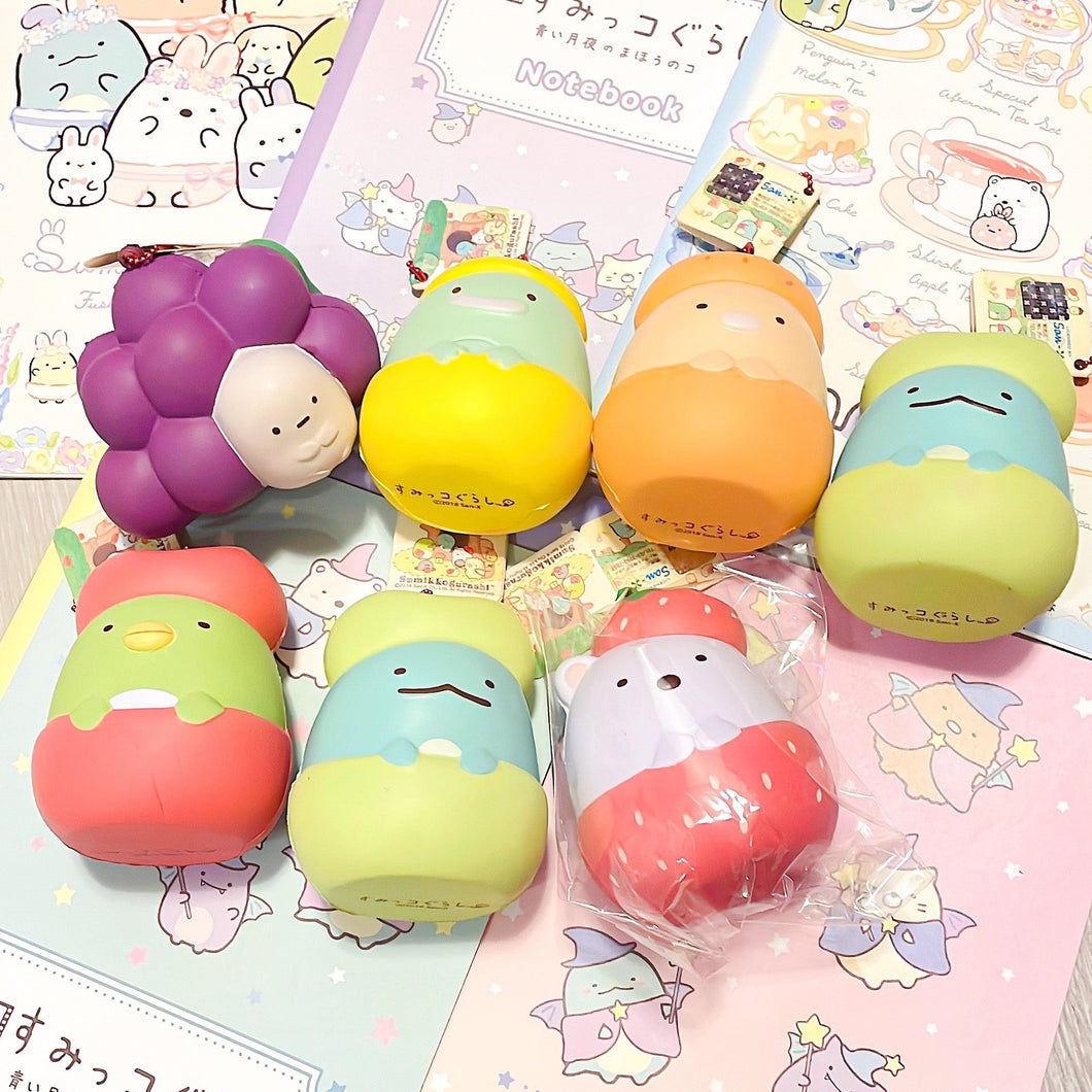 Sumikko fruit series squishy