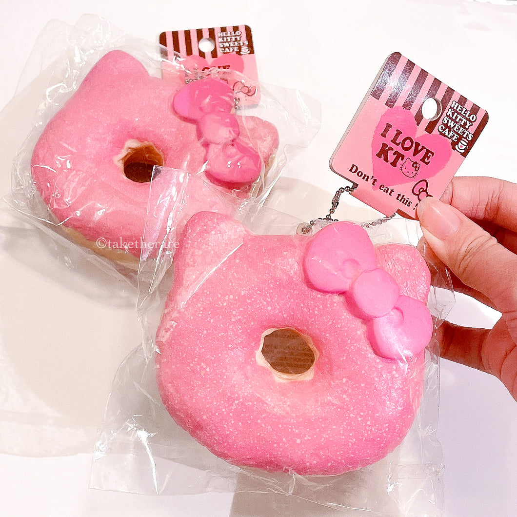 Ultra rare Hello Kitty pink powdered donut