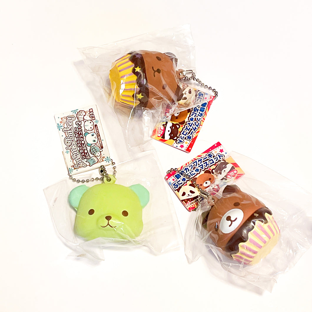 mini animal and dessert squishy