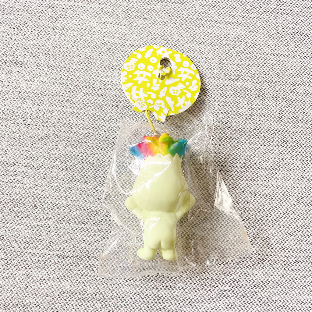 Japanese rainbow pineapple mascot