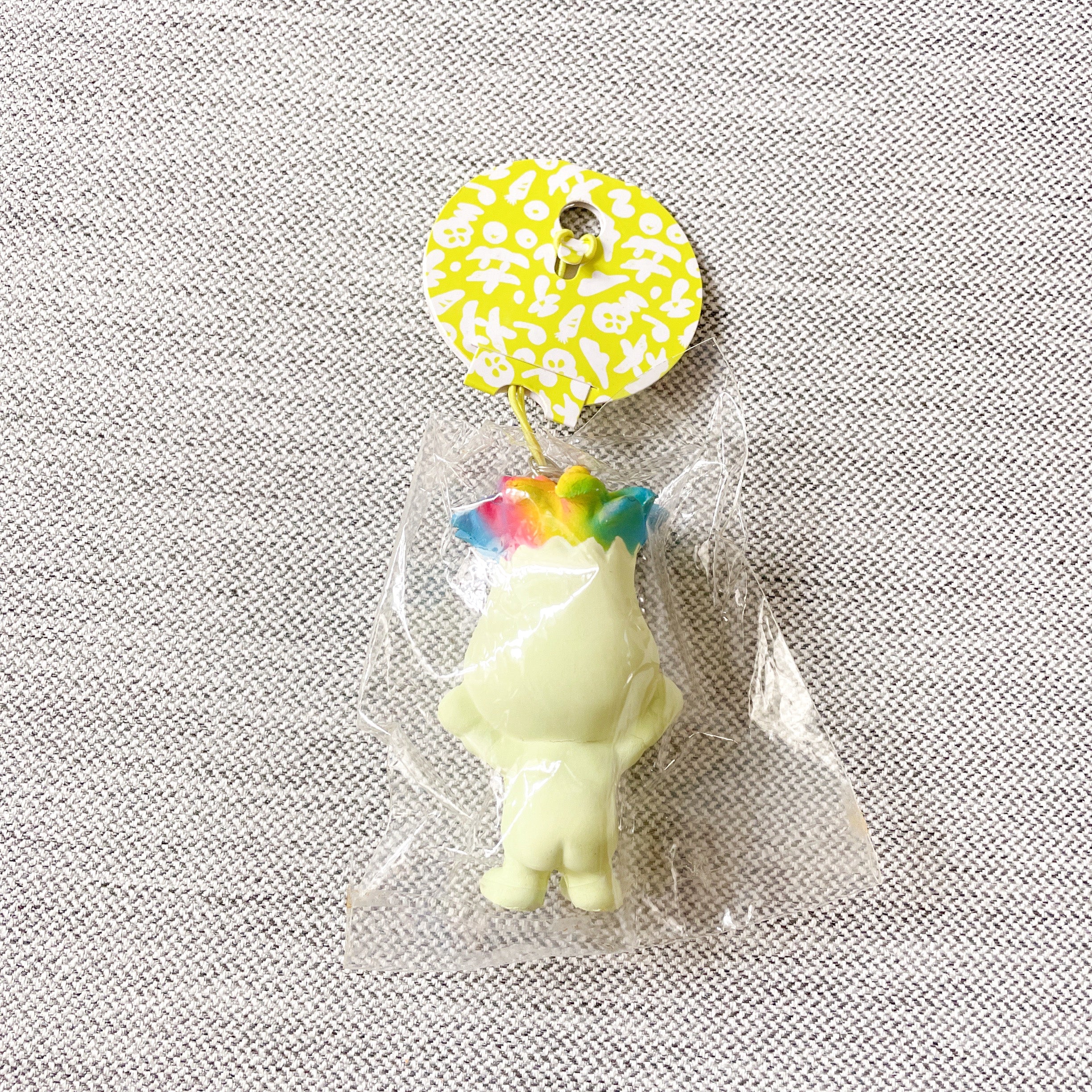 Japanese rainbow pineapple mascot