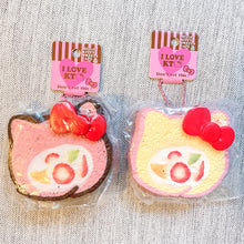 Load image into Gallery viewer, 2010 Hello Kitty Fruit Cakeroll squishy
