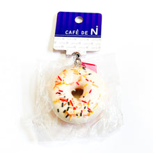 Load image into Gallery viewer, cafe de n white donut squishy
