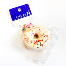 Load image into Gallery viewer, cafe de n white donut squishy
