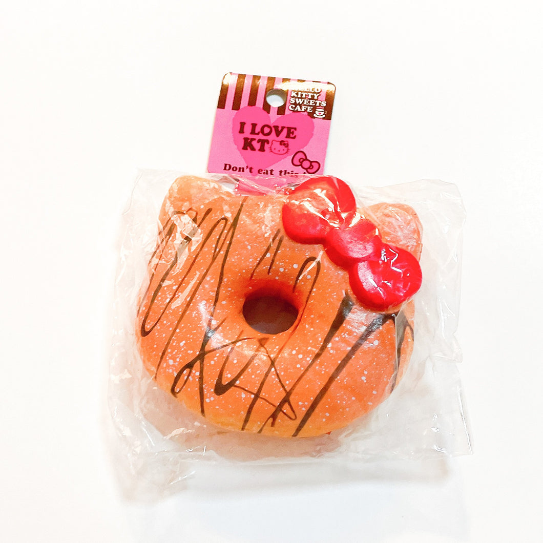 Hello Kitty powdered choco drizzle donut