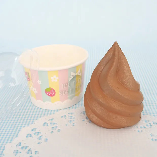 Mother garden ice cream cup squishy