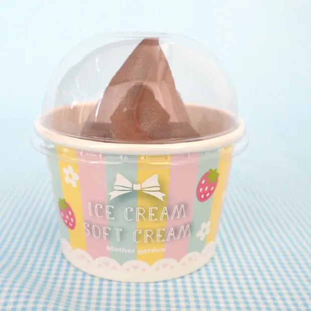 Mother garden ice cream cup squishy