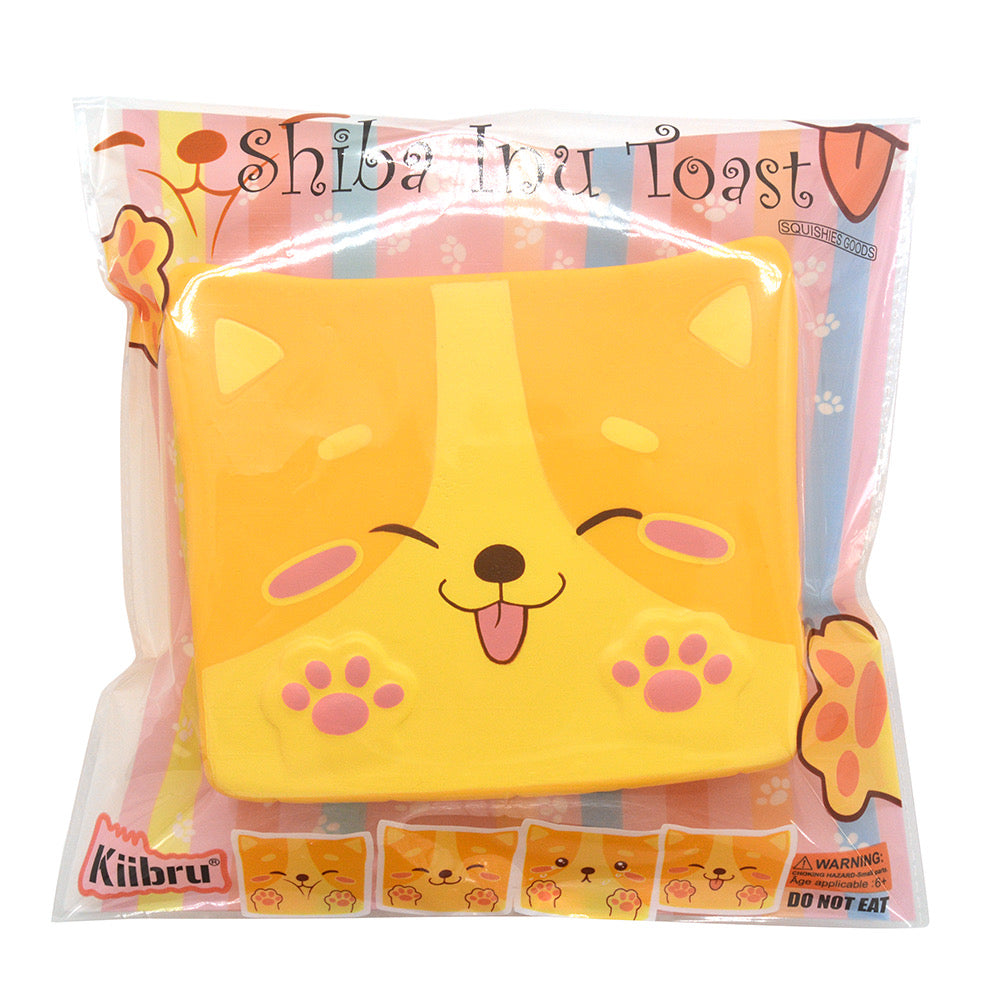 Kiibru Shiba Toast Squishy